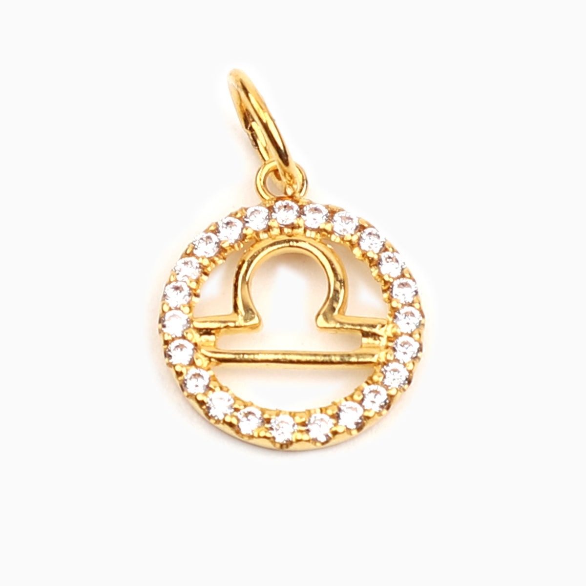 LIBRA - ZODIAC SIGN 18K GOLD PENDANT