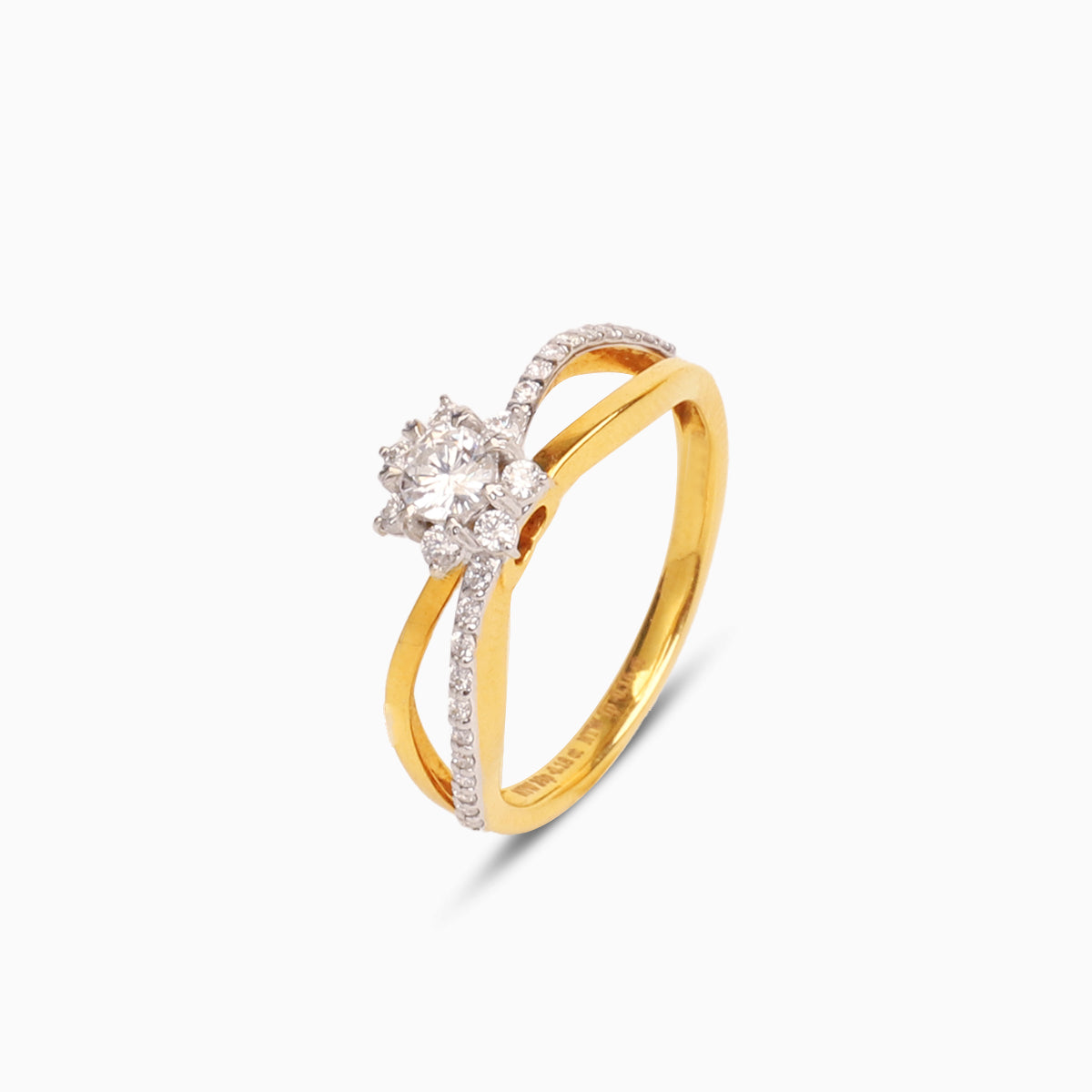 Daisy Infinity Engagement Ring