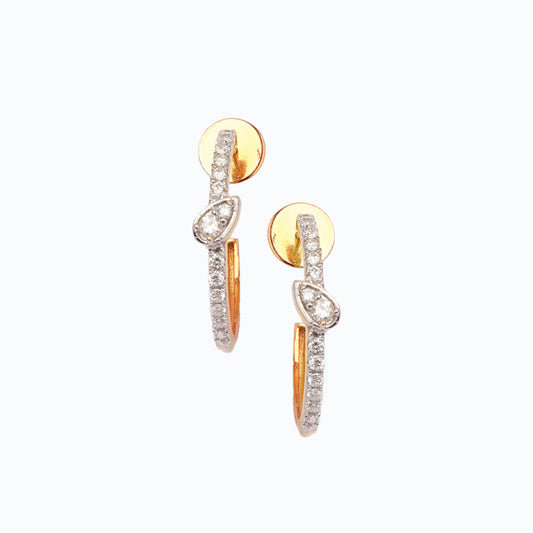 Rain Drop Diamond Earrings