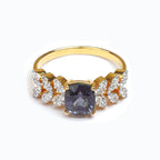 Bloom - Spinel and Diamond Ring