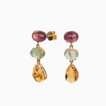 Zuri Luxe Drop Earrings