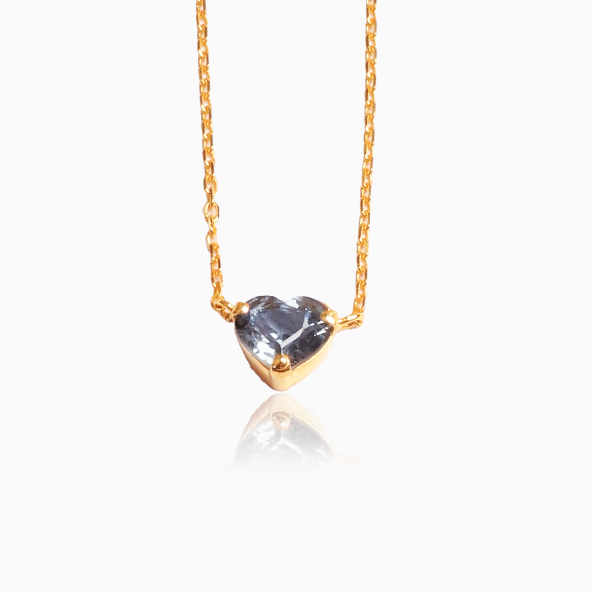 AMOUR Pigeon Blue Spinel Necklace