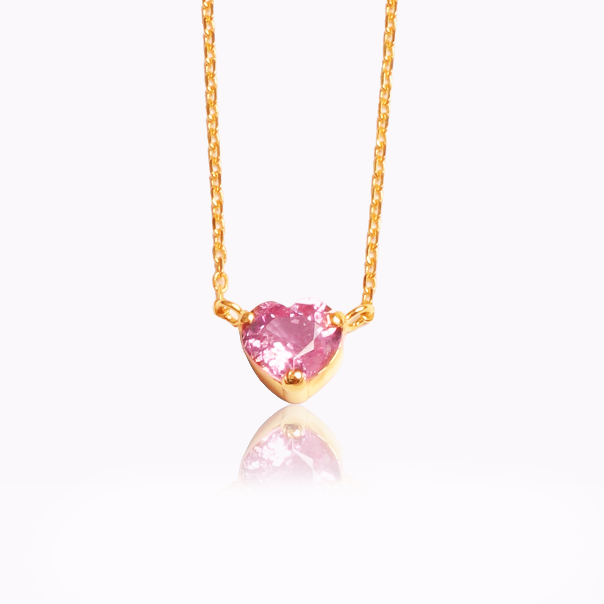 AMOUR Pink Spinel Necklace