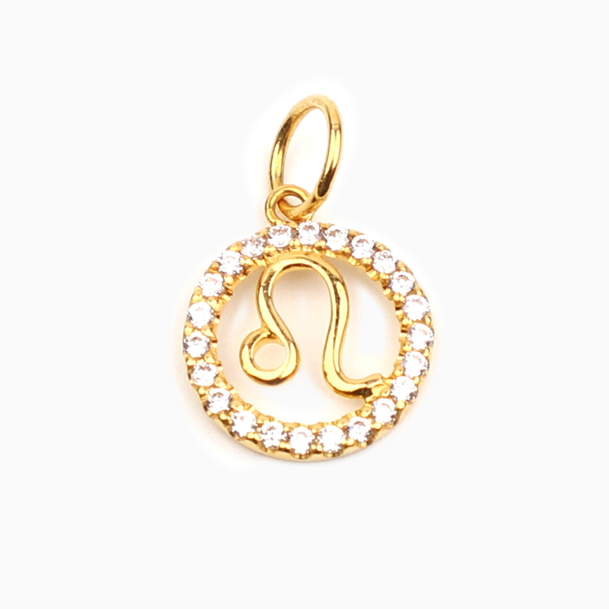 LEO - ZODIAC SIGN 18K GOLD PENDANT