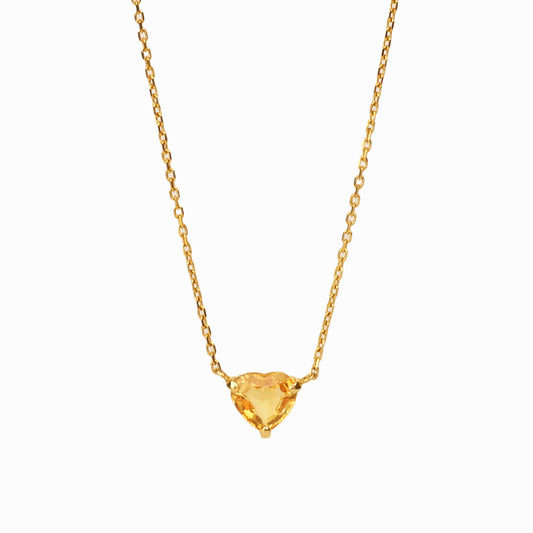 AMOUR Citrine Necklace