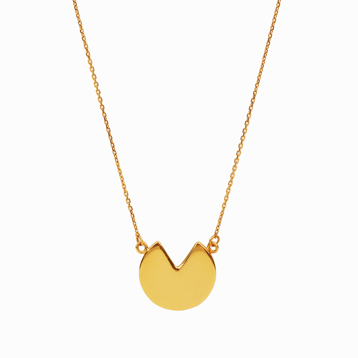 Geometry Circle Necklace