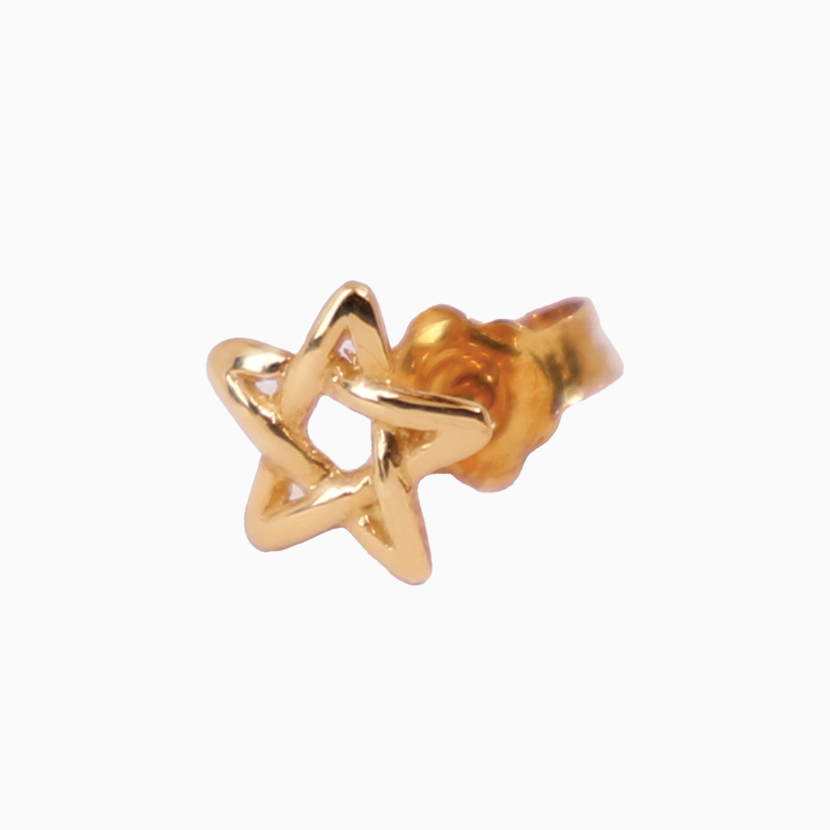 Hollow Star Earring