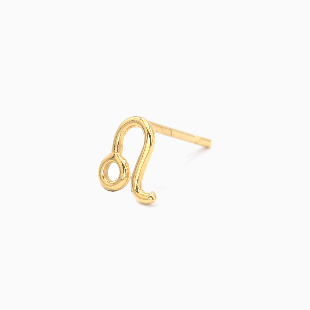 LEO - ZODIAC SIGN 18K GOLD EARRINGS