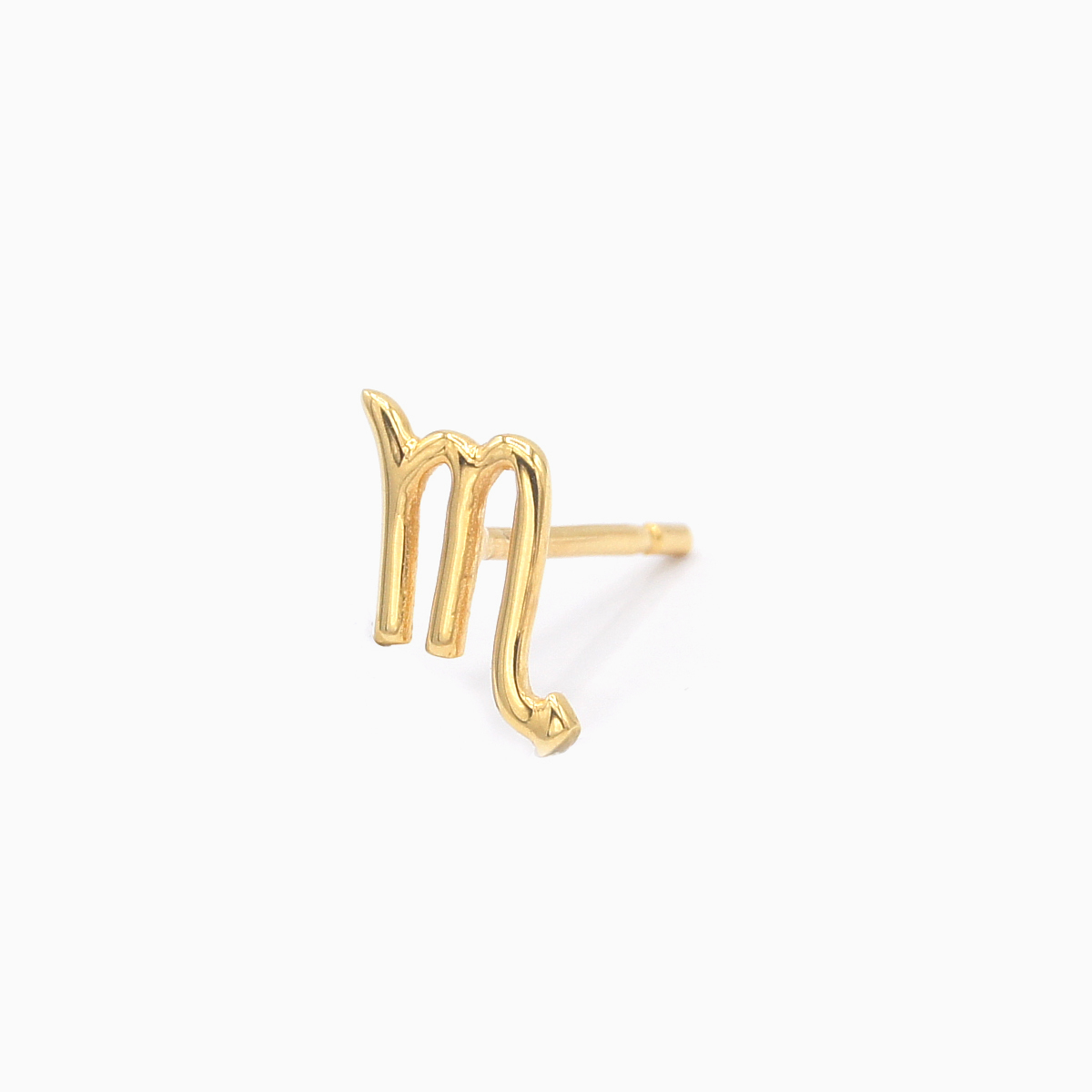 SCORPIO - ZODIAC SIGN 18K GOLD EARRINGS