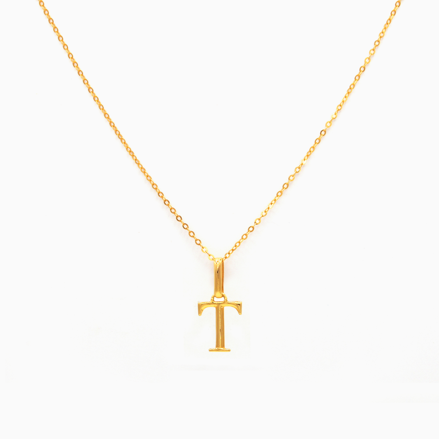 Alphabet Pendant (Gold)