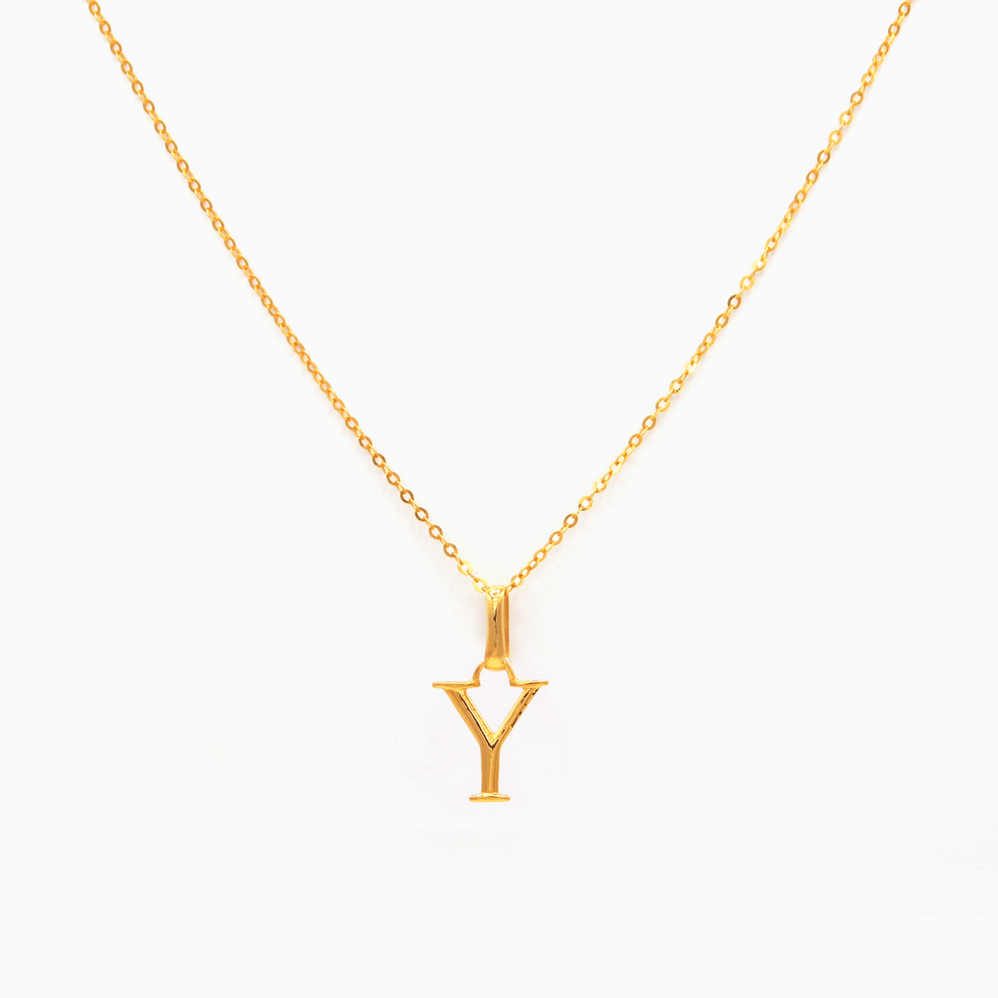 Alphabet Pendant (Gold)