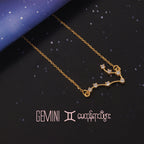 GEMINI - CONSTELLATION 18K GOLD NECKLACE