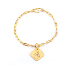 Octagonal Engraving Charm