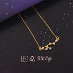 LEO - CONSTELLATION 18K GOLD NECKLACE