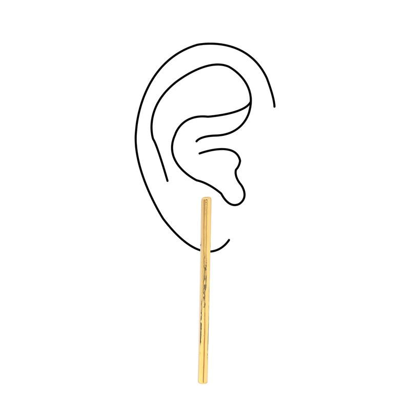 Golden Rod Earring