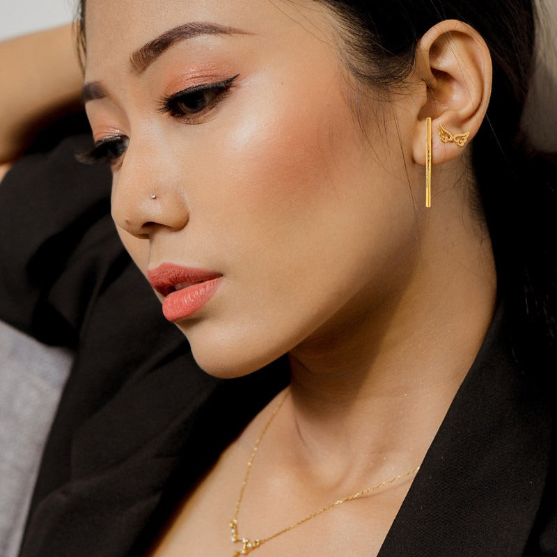 Golden Rod Earring