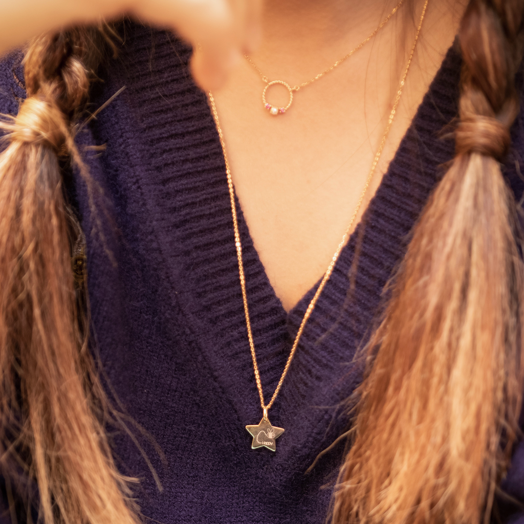 Star Engraving Charm