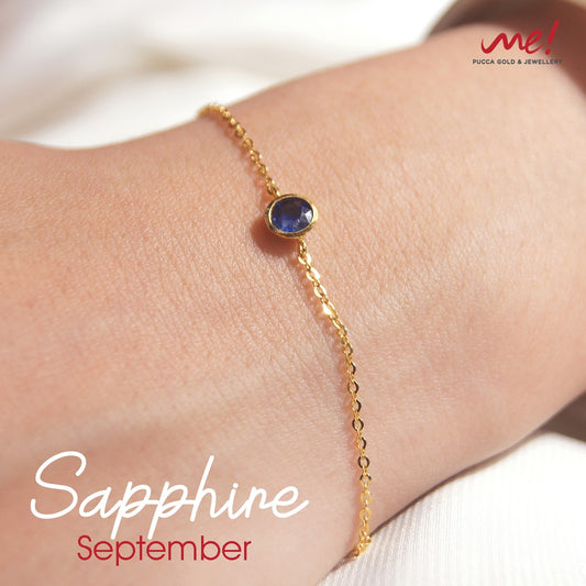 Birthstone Bracelet (September)