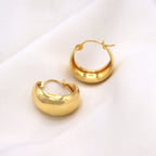 Chunky Hoop Earrings