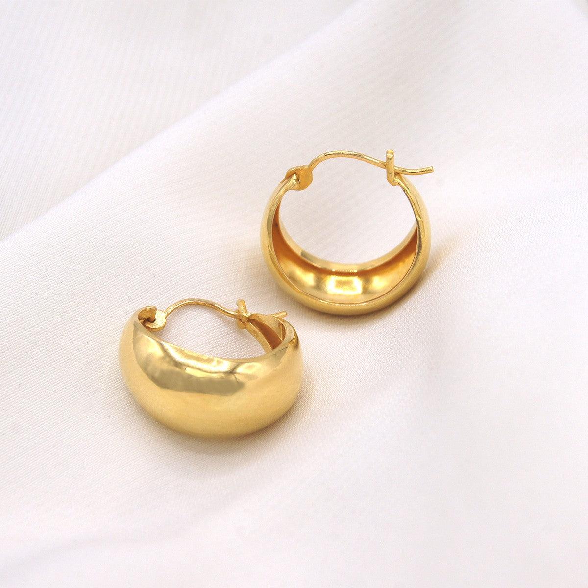 Chunky Hoop Earrings